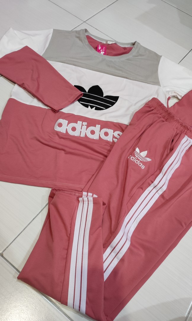 Adidas set, Women's Fashion, Dresses & Sets, Sets or Coordinates on ...