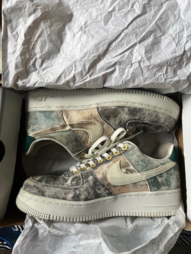 AF1 METALLIC LEATHER Women s Fashion Footwear Sneakers on Carousell