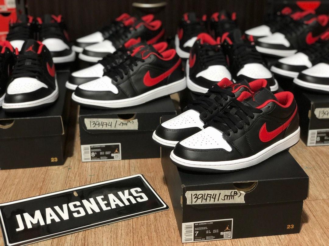 jordan 1 low fire red