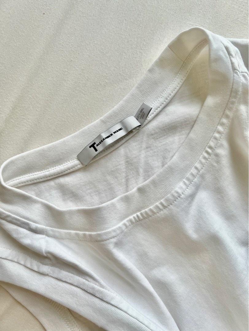 alexander wang white tshirt