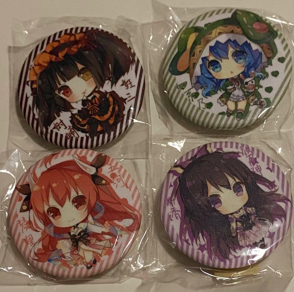 VICKYPOP Anime Badges Metal Alloy Character Pins India | Ubuy