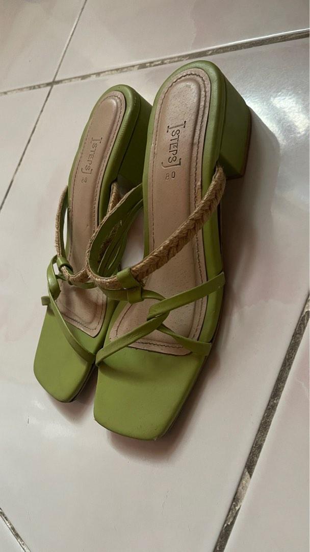 Apple green sandals on sale