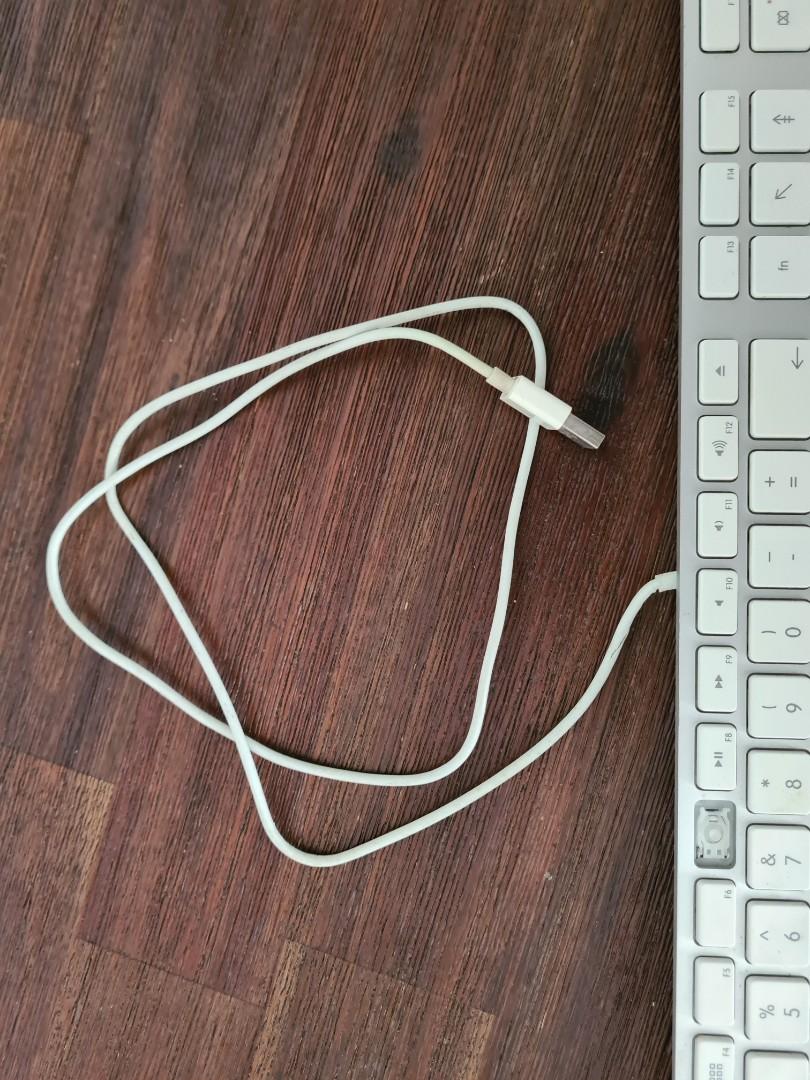 Apple's Magic keyboard with USB cable, Computers & Tech, Parts
