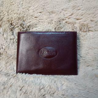 Authentic Baite Genuine Leather Tri Fold Wallet