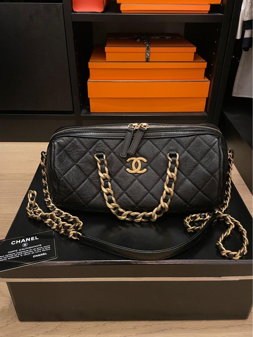 Authentic Chanel Bag in iridescent calf leather GHW, Luxury, Bags