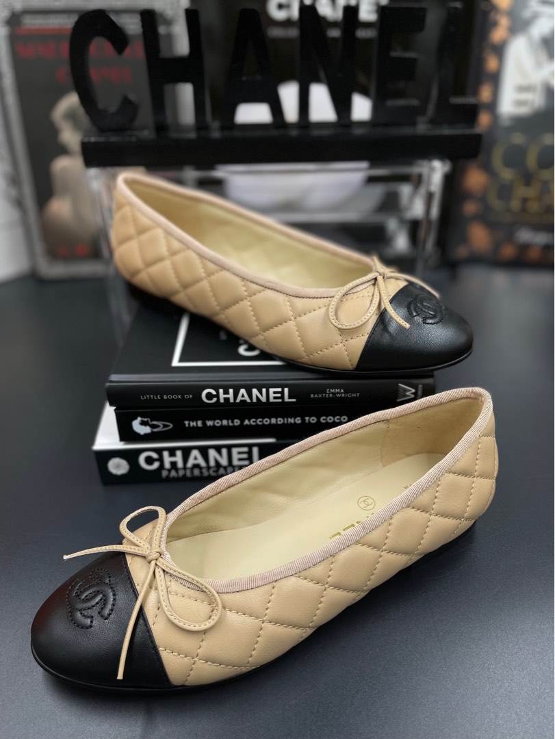 Authentic Chanel Doll Shoes Size 37 With Box, Women's Fashion, Footwear,  Flats & Sandals on Carousell