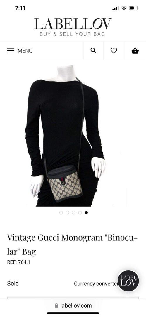 Gucci binocular bag on sale