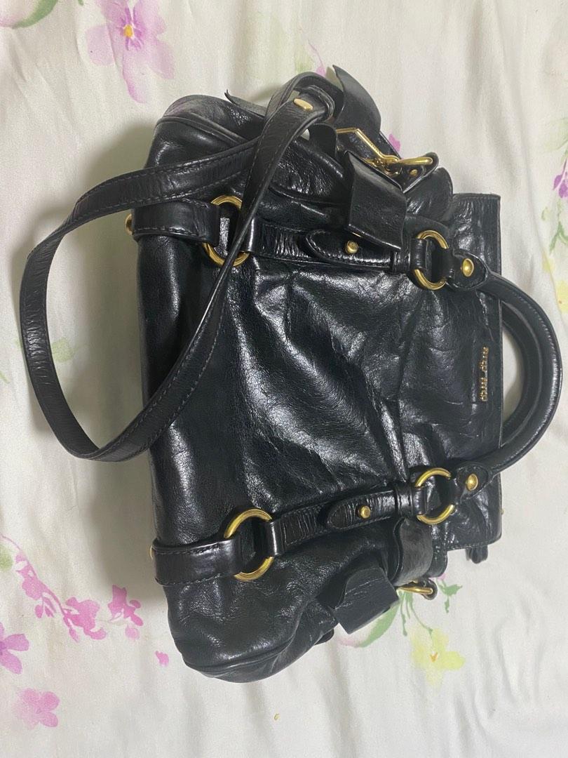 Authentic Miu Miu bow bag, Luxury, Bags & Wallets on Carousell