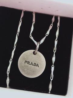 Authentic Prada Reworked Pendant Necklace
