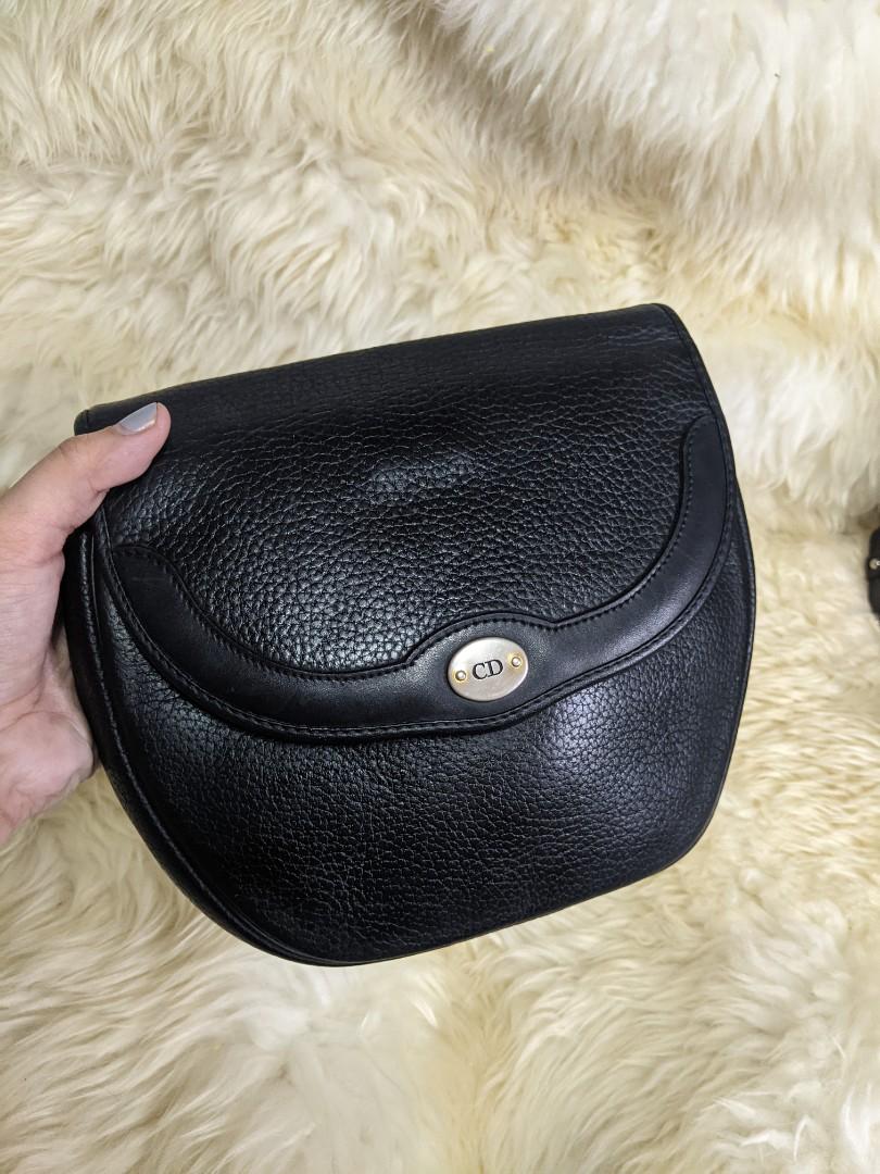 Authentic Vintage Christian Dior Sling (Category: Luxury Bags & Wallets) located in Tuguegarao City. Submitted by globeeneace (Listing ID 1185992932, Image 2). Description: Guaranteed Original Very Good Condition minimal/Normal signs of use only Small size sling.