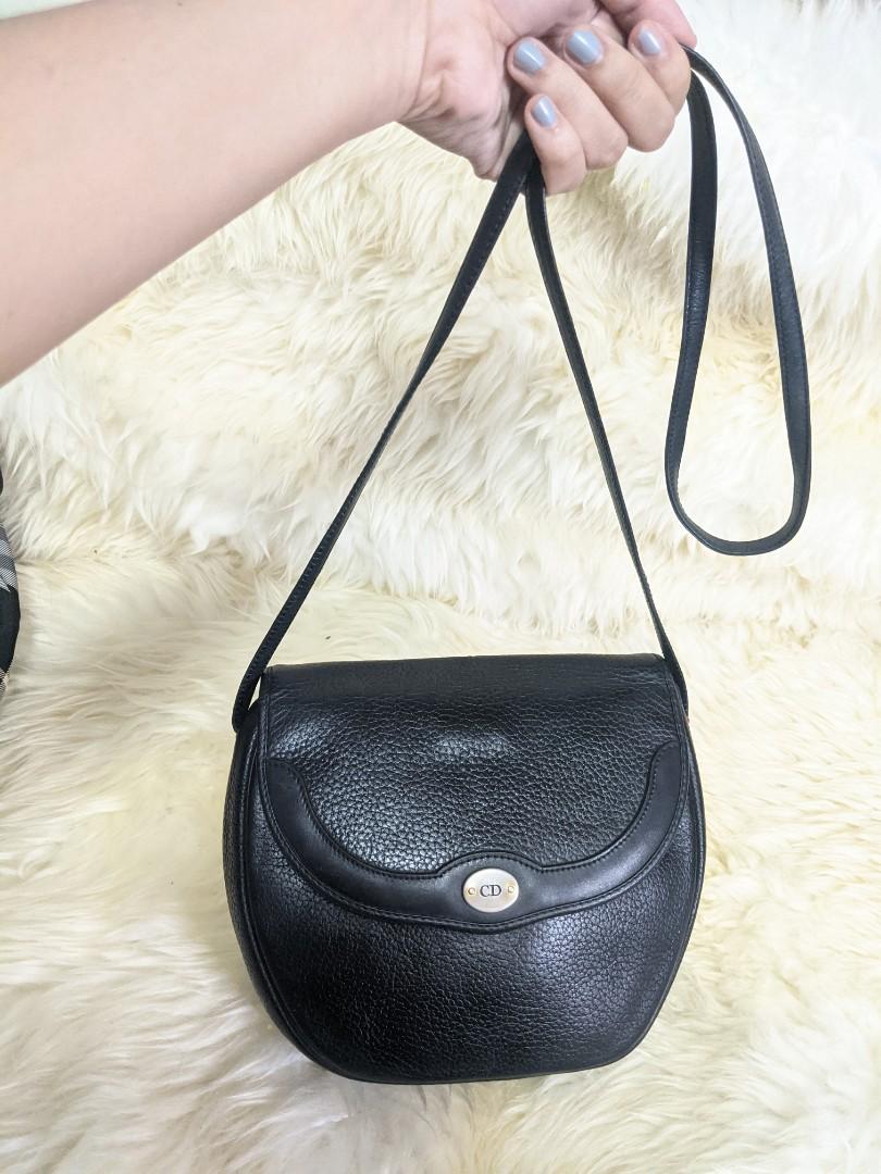 Authentic Vintage Christian Dior Sling (Category: Luxury Bags & Wallets) located in Tuguegarao City. Submitted by globeeneace (Listing ID 1185992932, Image 1). Description: Guaranteed Original Very Good Condition minimal/Normal signs of use only Small size sling.