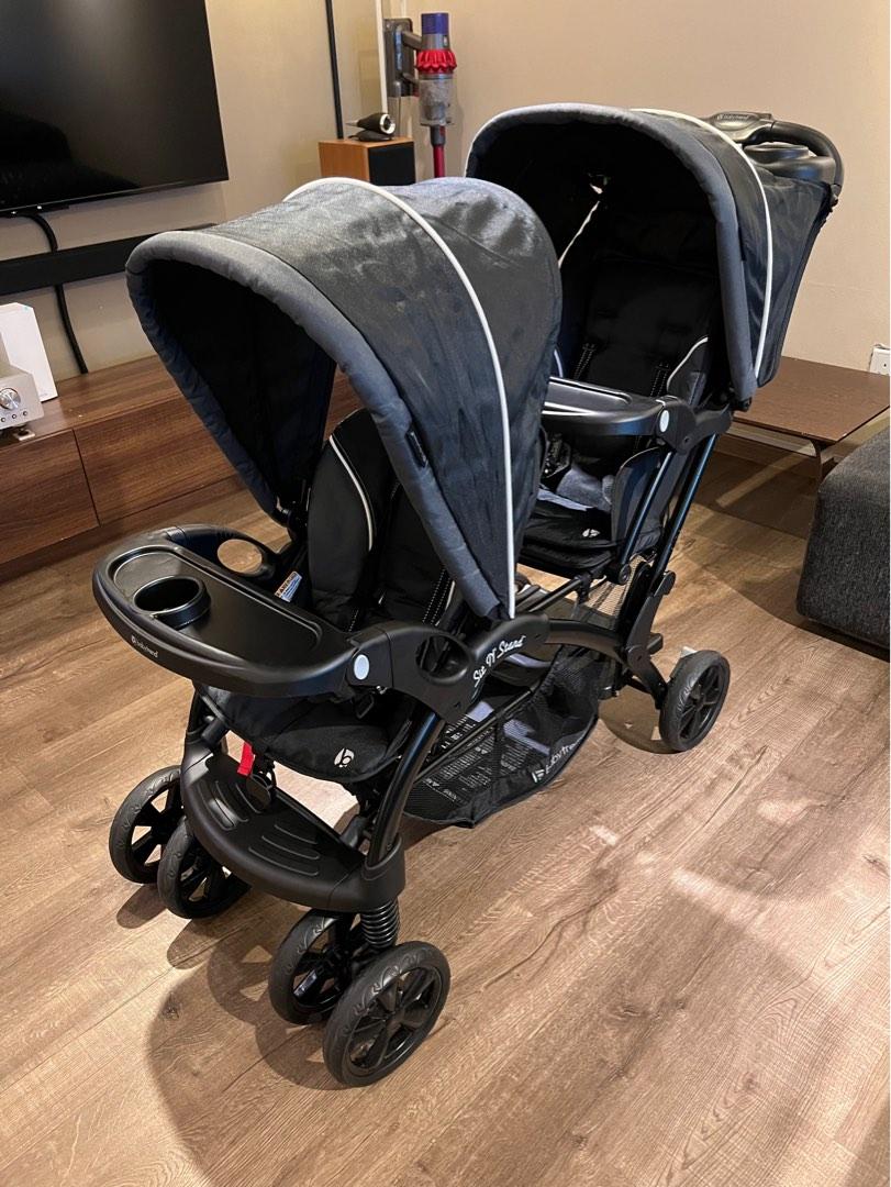 Baby Trend Sit Stand Double Stroller Babies Kids Going Out