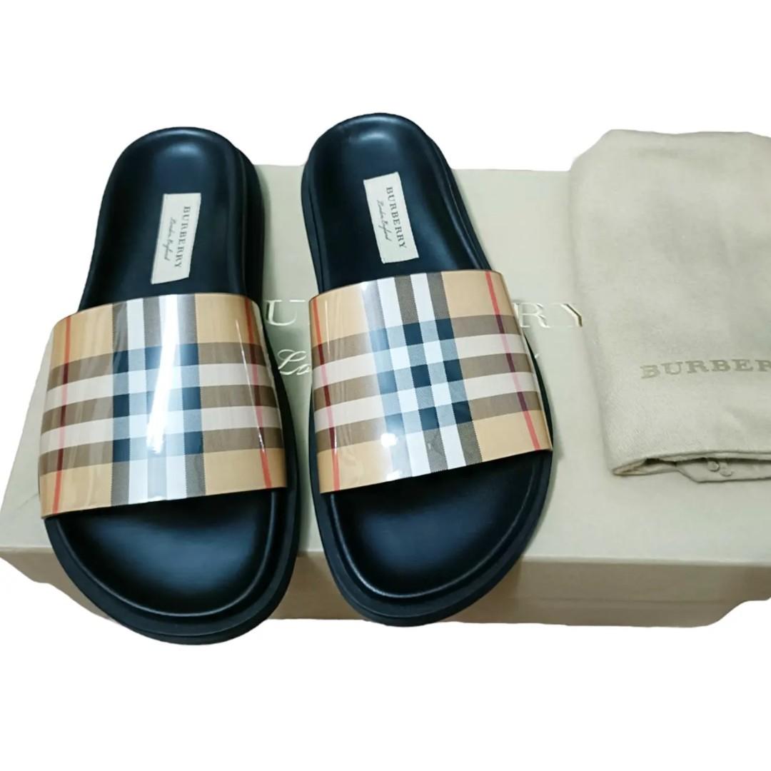 Burberry slides size 5 sales