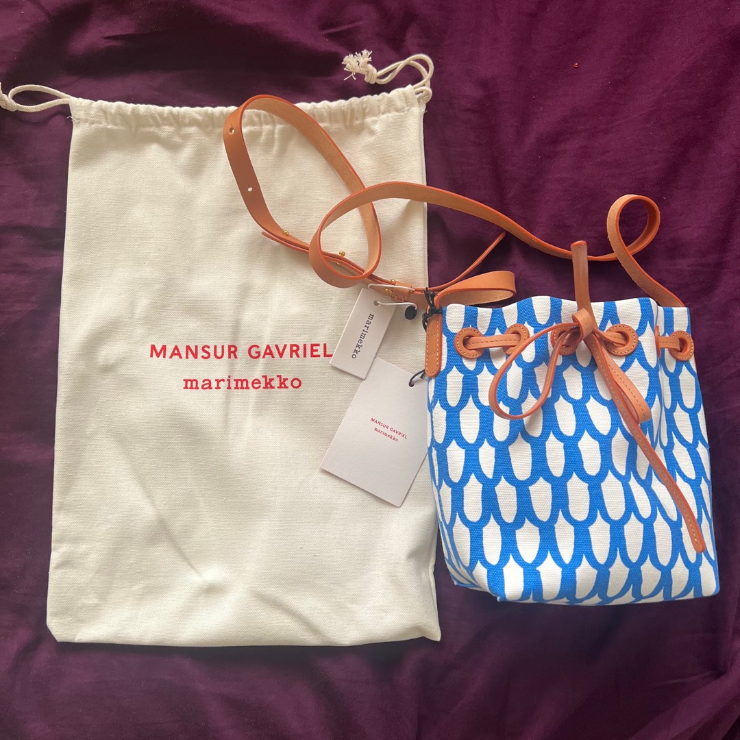 Mansur Gavriel Mansur Gavriel MG X Marimekko Small Tote - Suomo 355.00