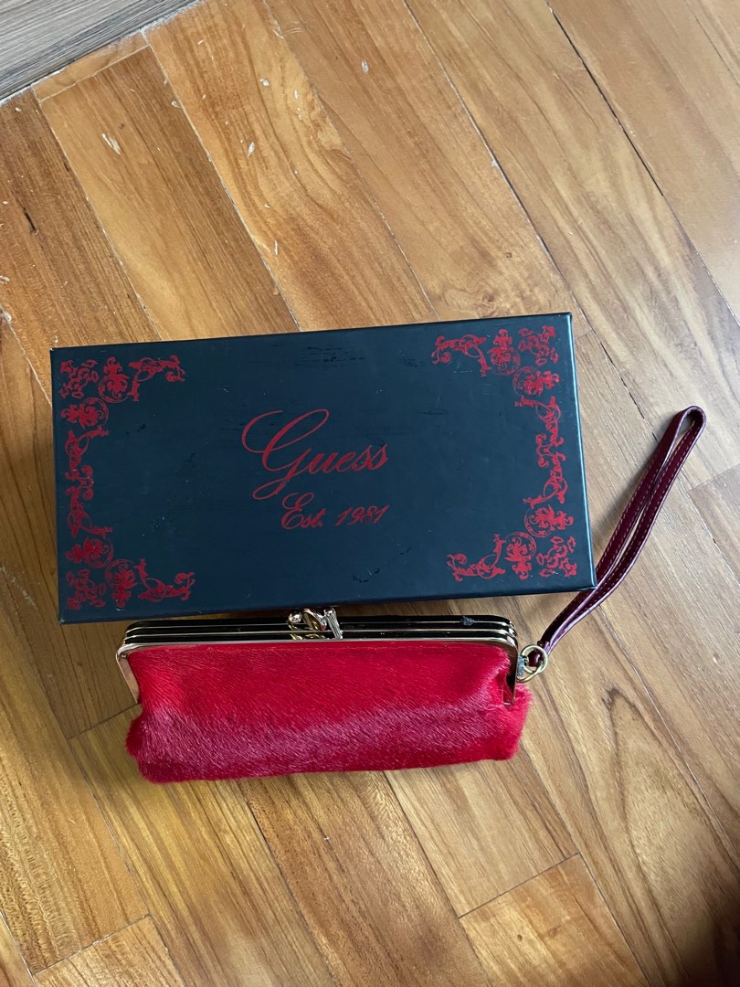 Guess | Bags | Gold Guess Clutch Purse | Poshmark