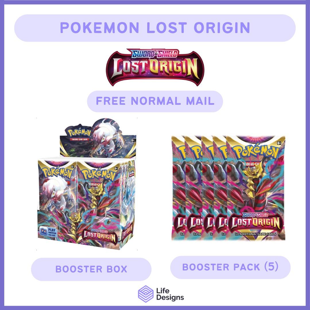 BRAND NEW Pokemon Lost Origins Booster Box and Packs, Hobbies & Toys ...