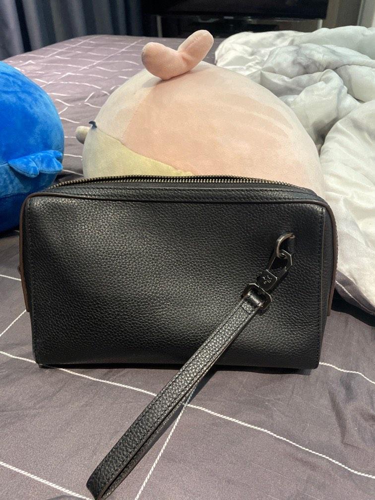 Clutch top braun buffel