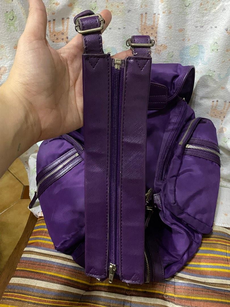 Brera Violet Backpack, Women's Fashion, Bags & Wallets, Backpacks on