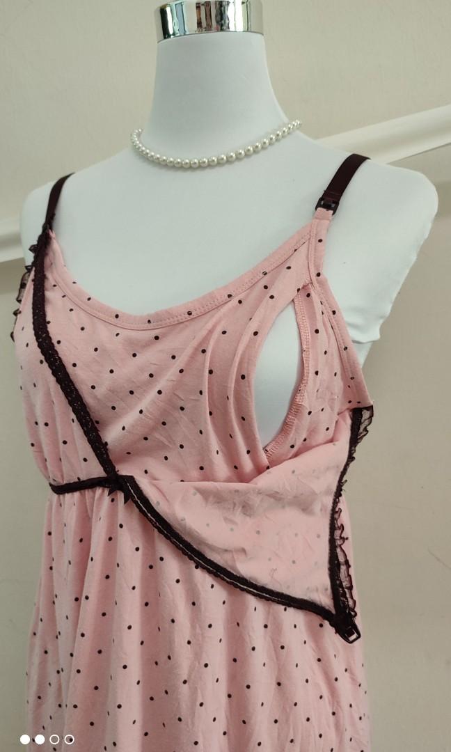 Bump in the outlet night nursing nightgown
