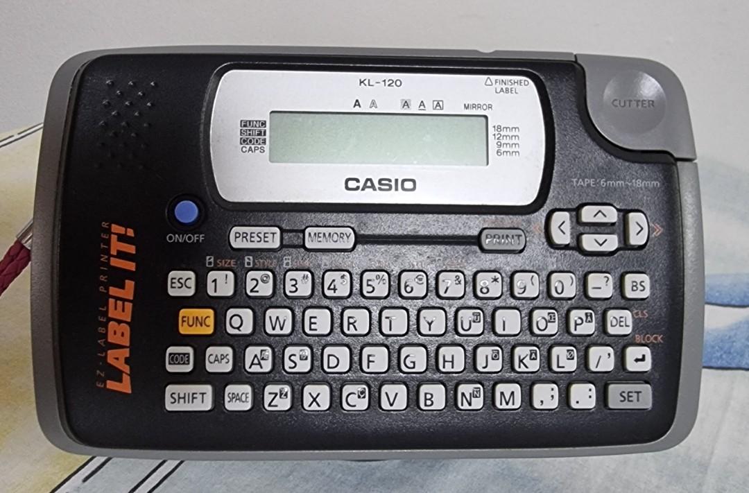 Casio kl120 clearance