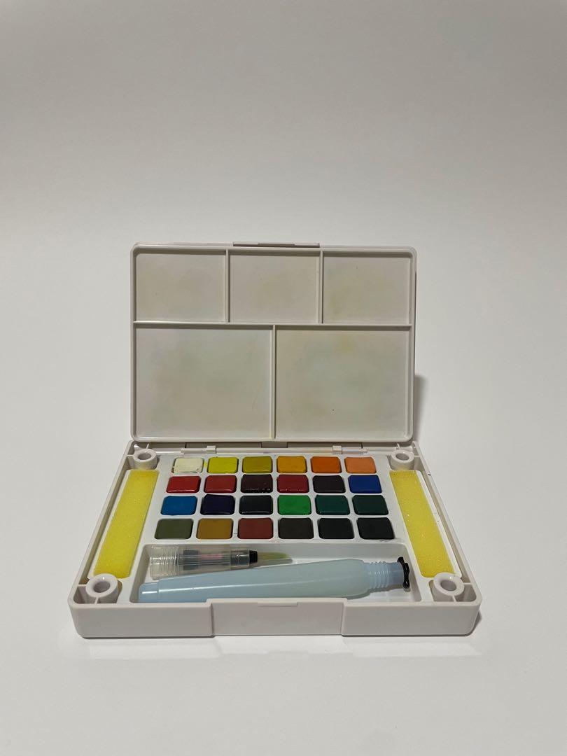 Koi Watercolor Field Sketch Box - 24 Piece Set, Hobby Lobby
