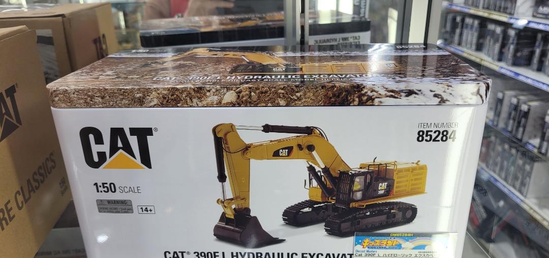 🐧Caterpillar 工程車1:50 CAT 390F L Hydraulic Excavator DM 85284