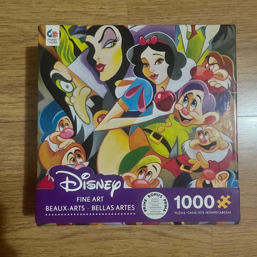 Ceaco Disney Fine Art Collection Enchantment of Snow White 1000 Piece  Puzzle, Hobbies & Toys, Toys & Games on Carousell