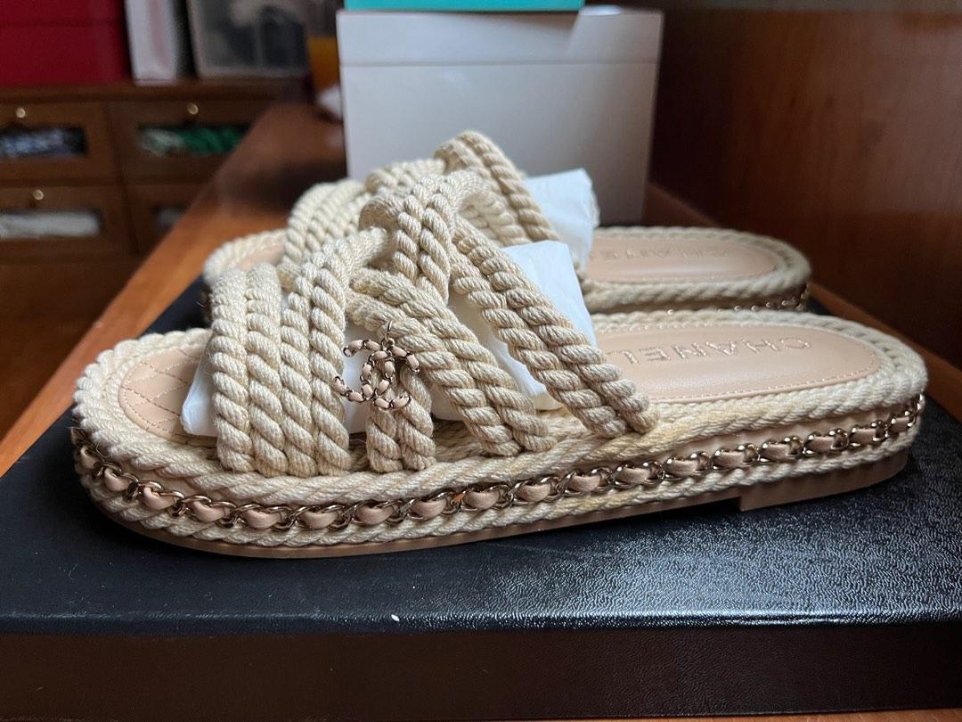 Chanel slides