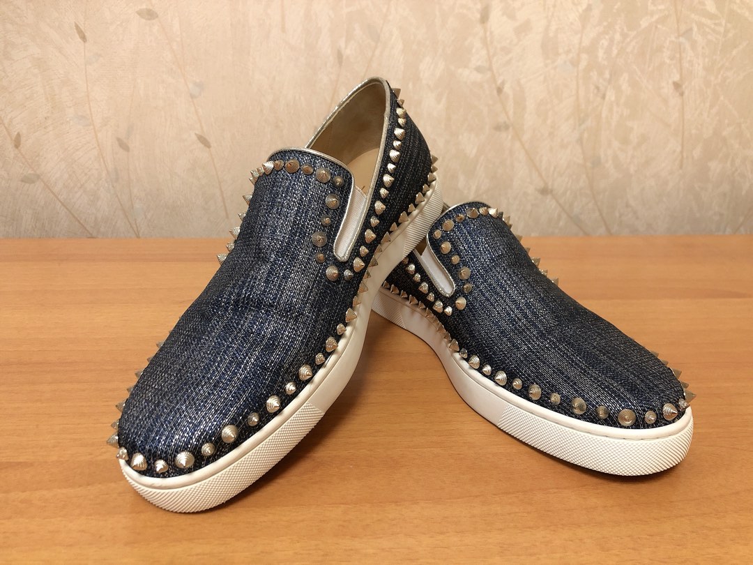 Christian Louboutin pik boat sneakers 