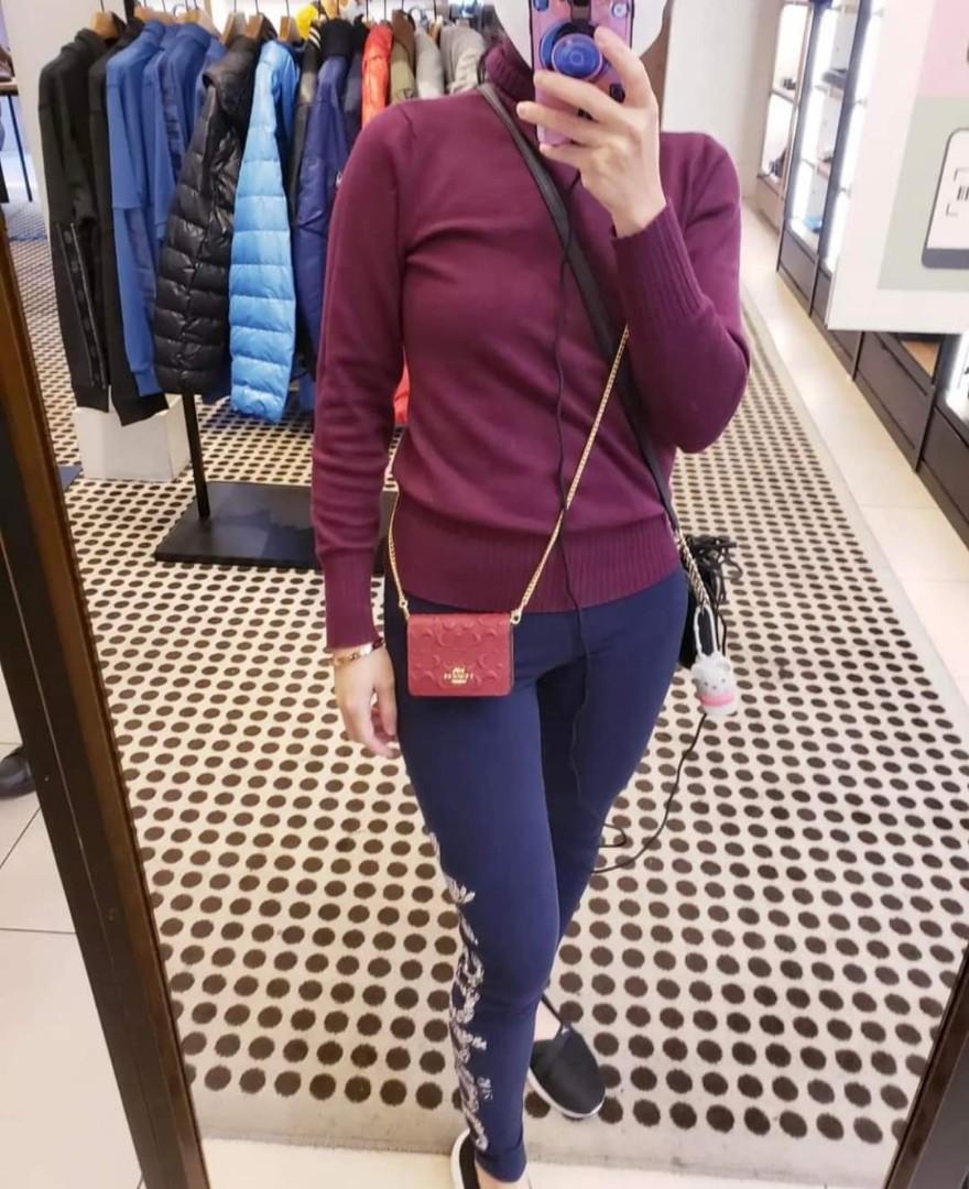 Mini wallet on a chain coach outlet