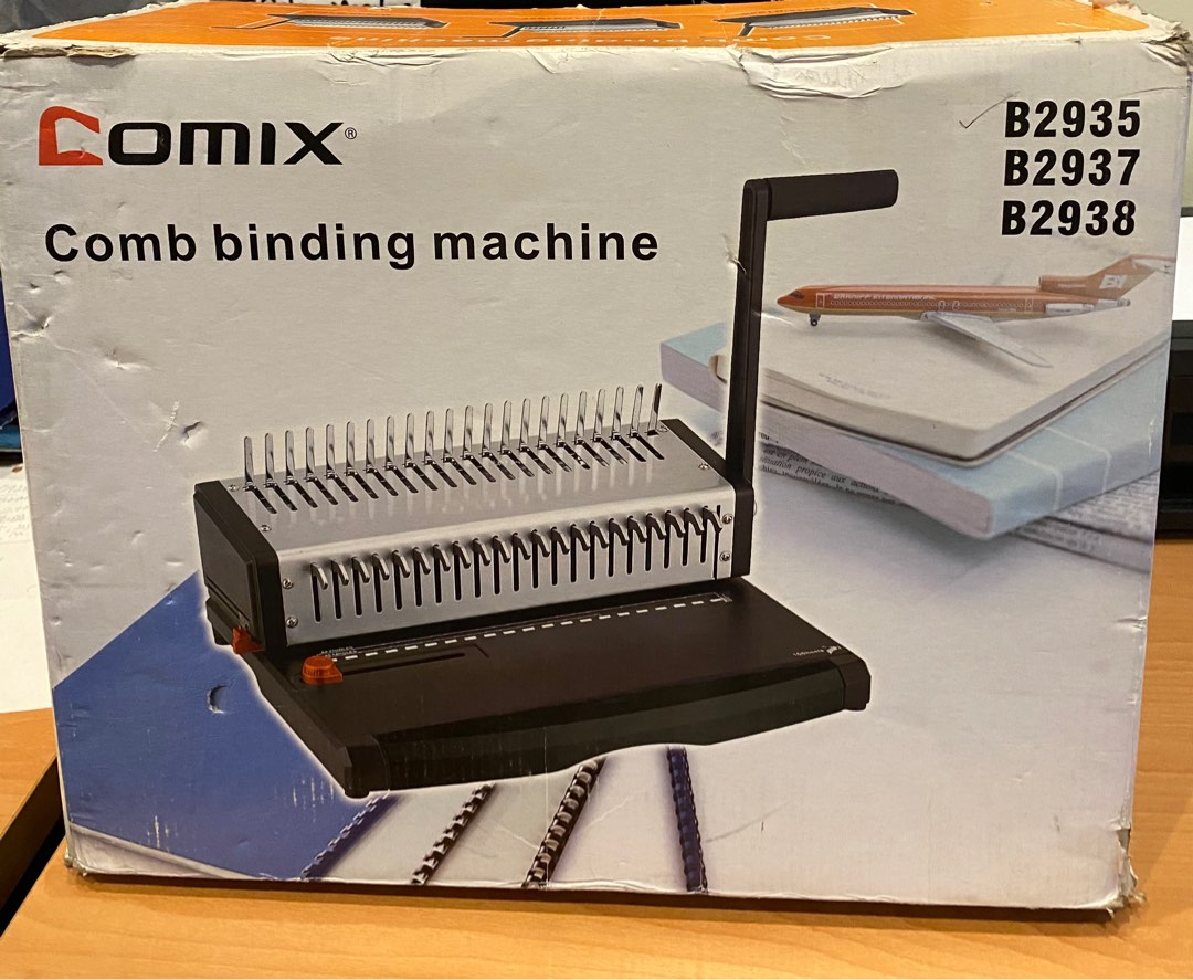 Comix binding machine, Furniture & Home Living, Office Furniture