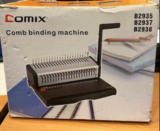 Comix binding machine