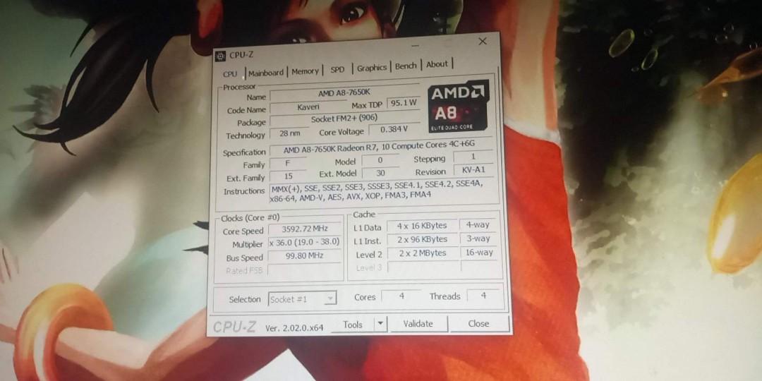 Computer Amd Fm2 A8 7650k 4gb Ram 160gb Hdd Computers Tech Desktops On Carousell