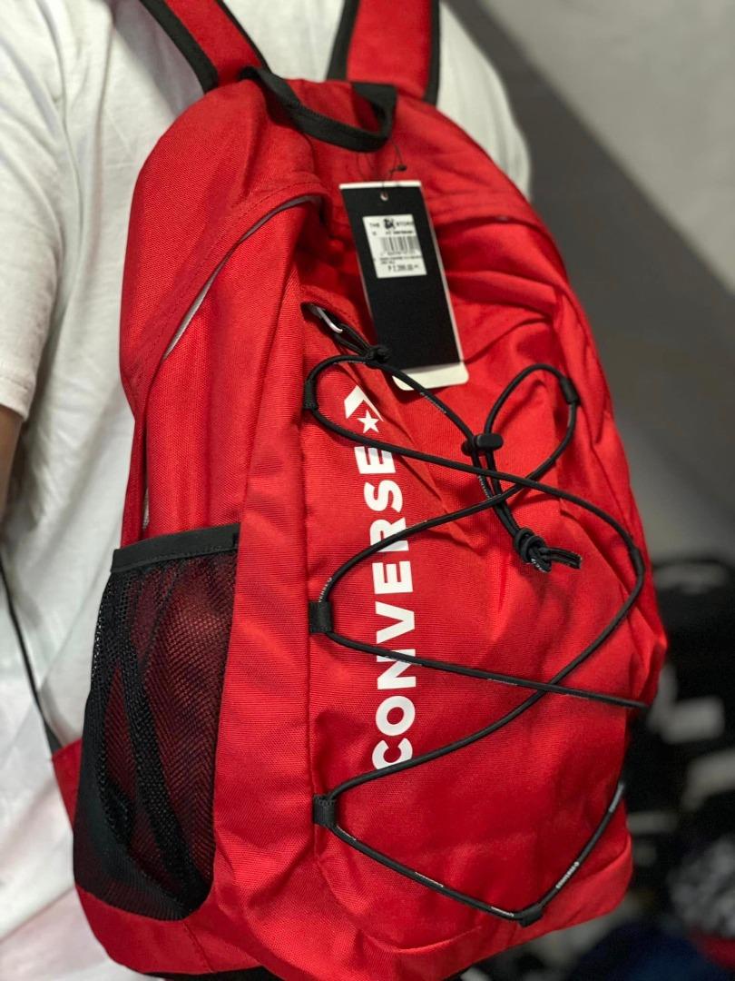 CONVERSE SWAP OUT BACKPACK RED / BLACK with LAPTOP COMPARTMENT, Women's