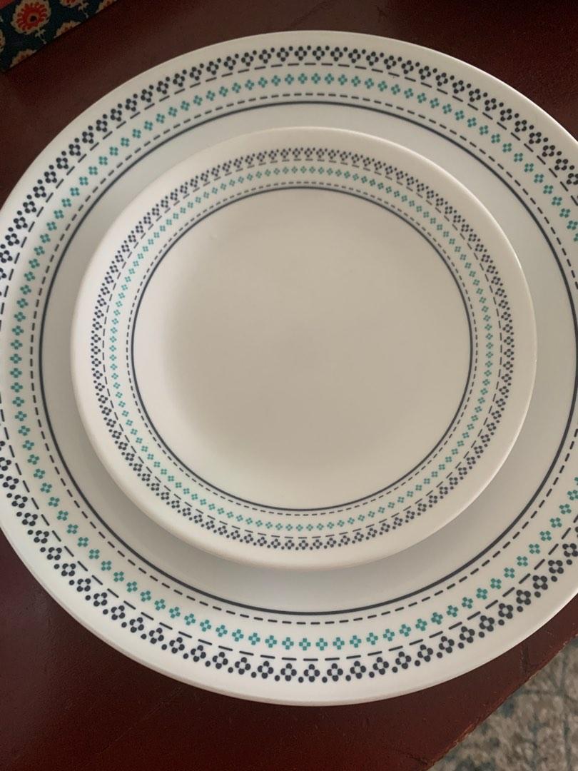 FREE DELIVERY Corelle Dinner Set FREE small Ikea bowls, Furniture & Home Living, Kitchenware