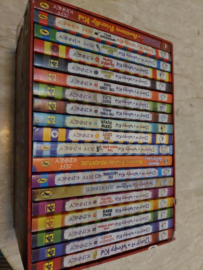 Diary of a wimpy kid box of books collection of 19 books, Hobbies