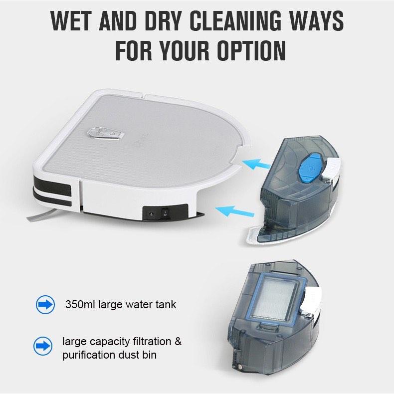 Dibea GT200 vacuum cleaner robot robotic smart household cleaning