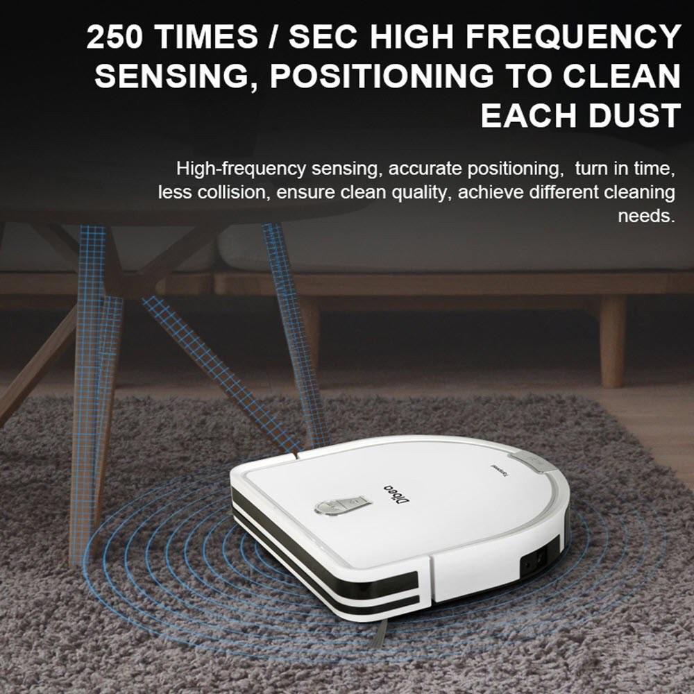Dibea GT200 vacuum cleaner robot robotic smart household cleaning