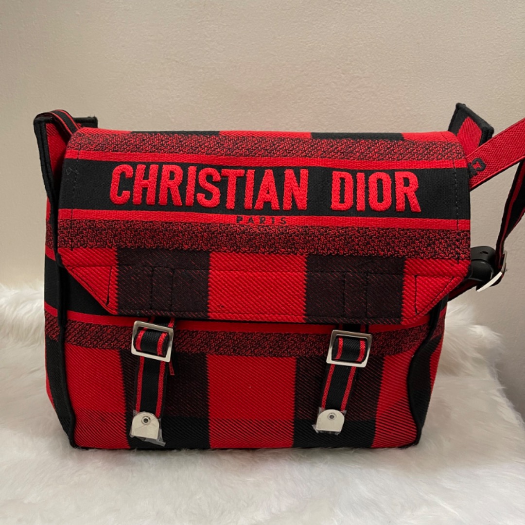 Dior camp messenger bag, Luxury, Bags & Wallets on Carousell