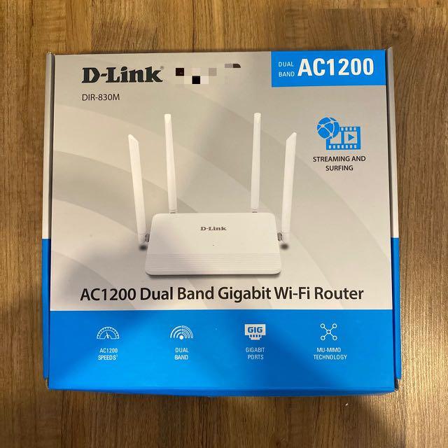 D-Link wifi gigabit router, Computers & Tech, Parts & Accessories,  Networking on Carousell