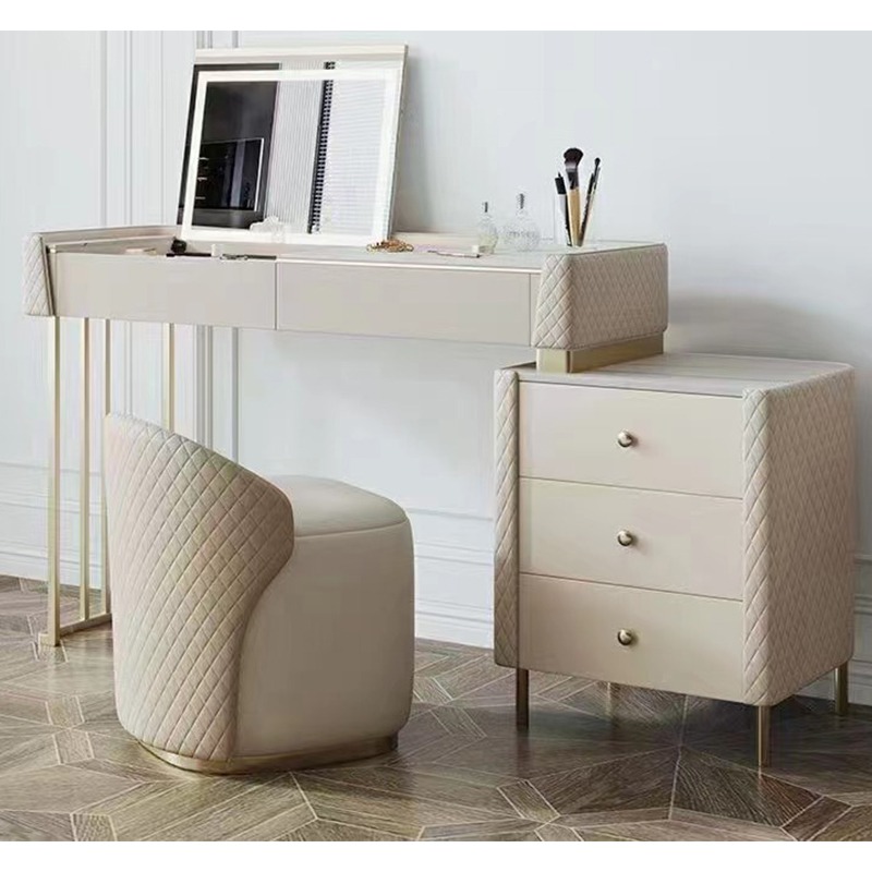 Dressing Table With Side Cabinet *Free Install* Toilet Table, Furniture ...