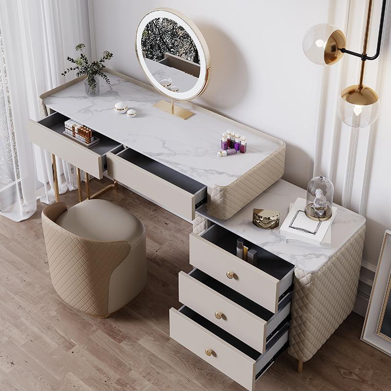 Dressing Table With Side Cabinet *Free Install* Toilet Table, Furniture ...