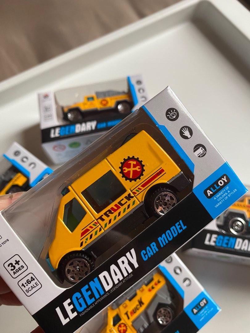 Toy car - Engineering Mini toy car (Category: Vehicle & Diecast Models) located in Quezon City. Submitted by irenerc (Listing ID 1185982771, Image 2). Description: Brand new at Php 100 EACH only —- SALE 50 each *** FIXED PRICE*** Shoppee checkout for SF available. Style Diecast car Toy hotwheels style Type Car Material Zinc alloy Plastic Type ABS Scale 1:64 Carton size 33*18*17.5cm Color Picture Shown Description Gifts Usage Kids Gift Product nam