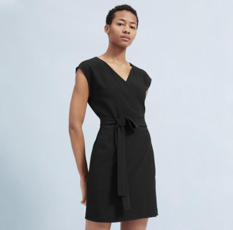 The japanese goweave tank mini wrap dress top