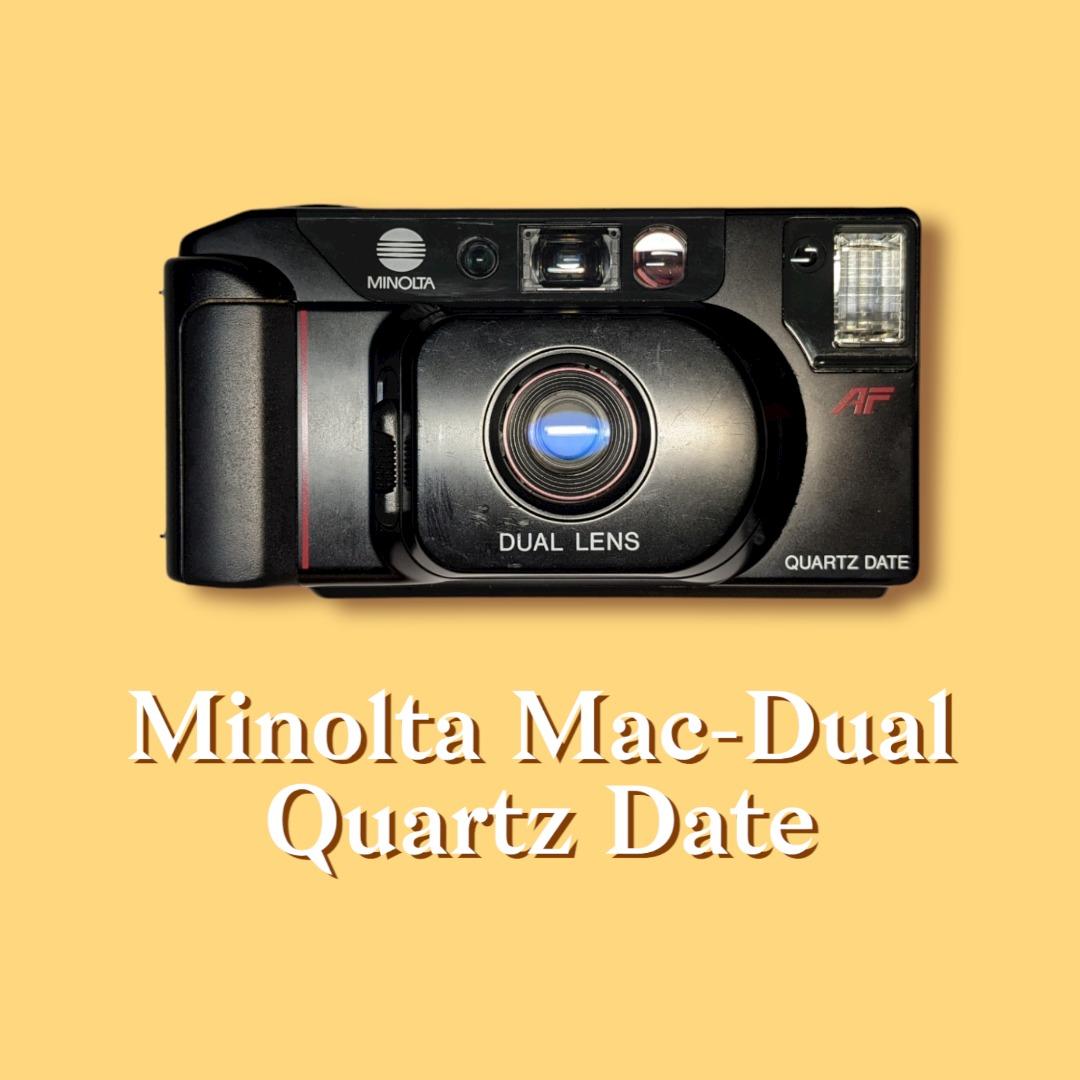 md57a377tn MINOLTA AF MAC-7 QUARTZ DATE