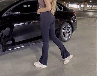 Flare activewear leggings