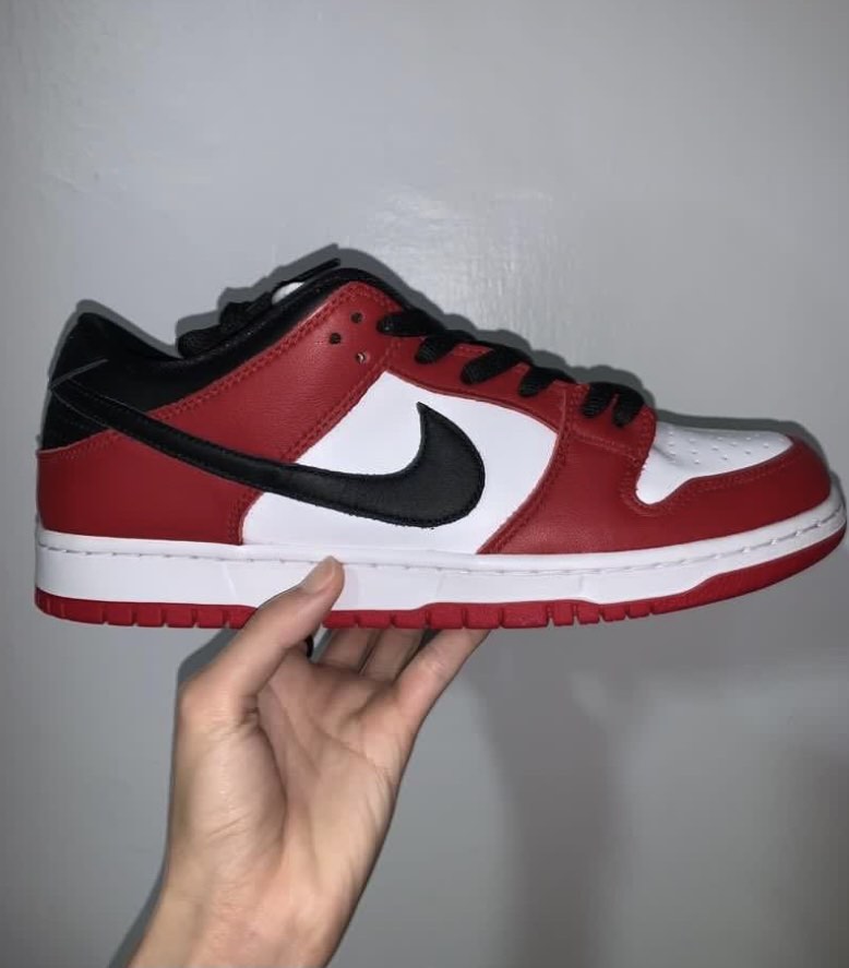 [FULL SIZES] Nike SB Dunk Low Pro J-Pack Chicago Red Black White, Men's ...
