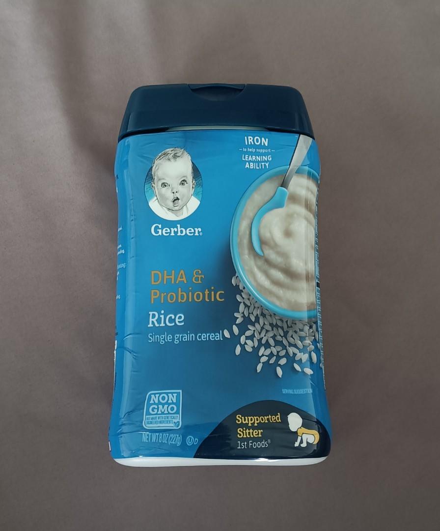 Gerber baby cereal - Rice, Babies & Kids, Nursing & Feeding, Weaning