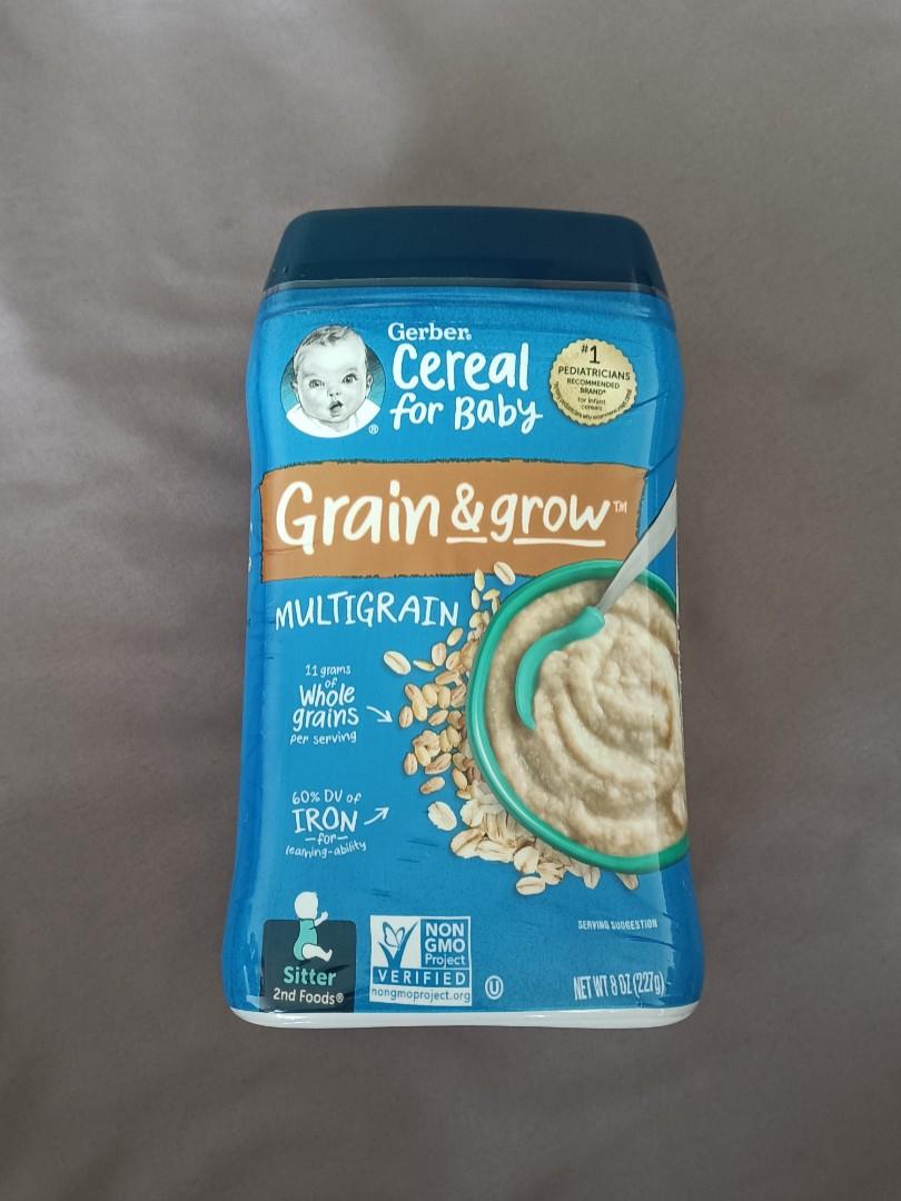 Gerber baby cereal Multigrain, Babies & Kids, Nursing & Feeding