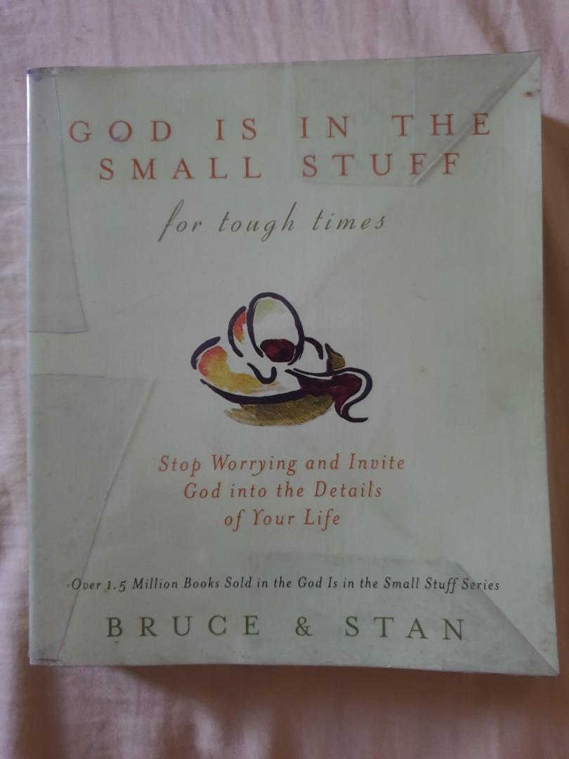 God is in the Small Stuff by Bruce & Stan (Category: Religion Books) located in Quezon City. Submitted by dymc25 (Listing ID 1186094512, Image 1). Description: preloved MOP - Gcash.